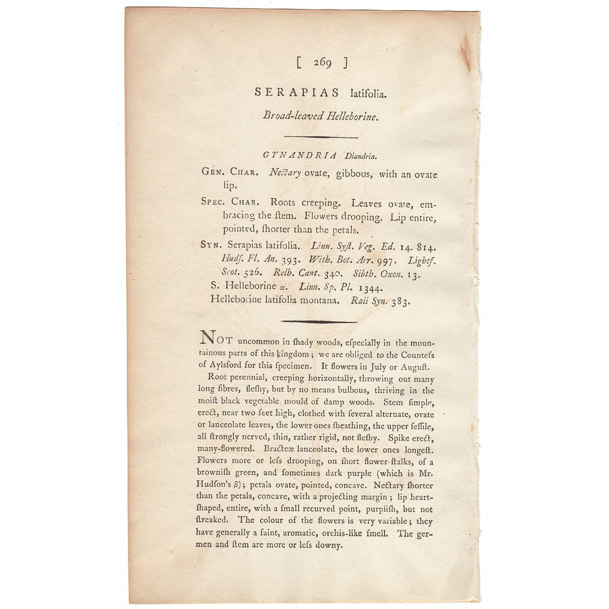 James Sowerby English Botany