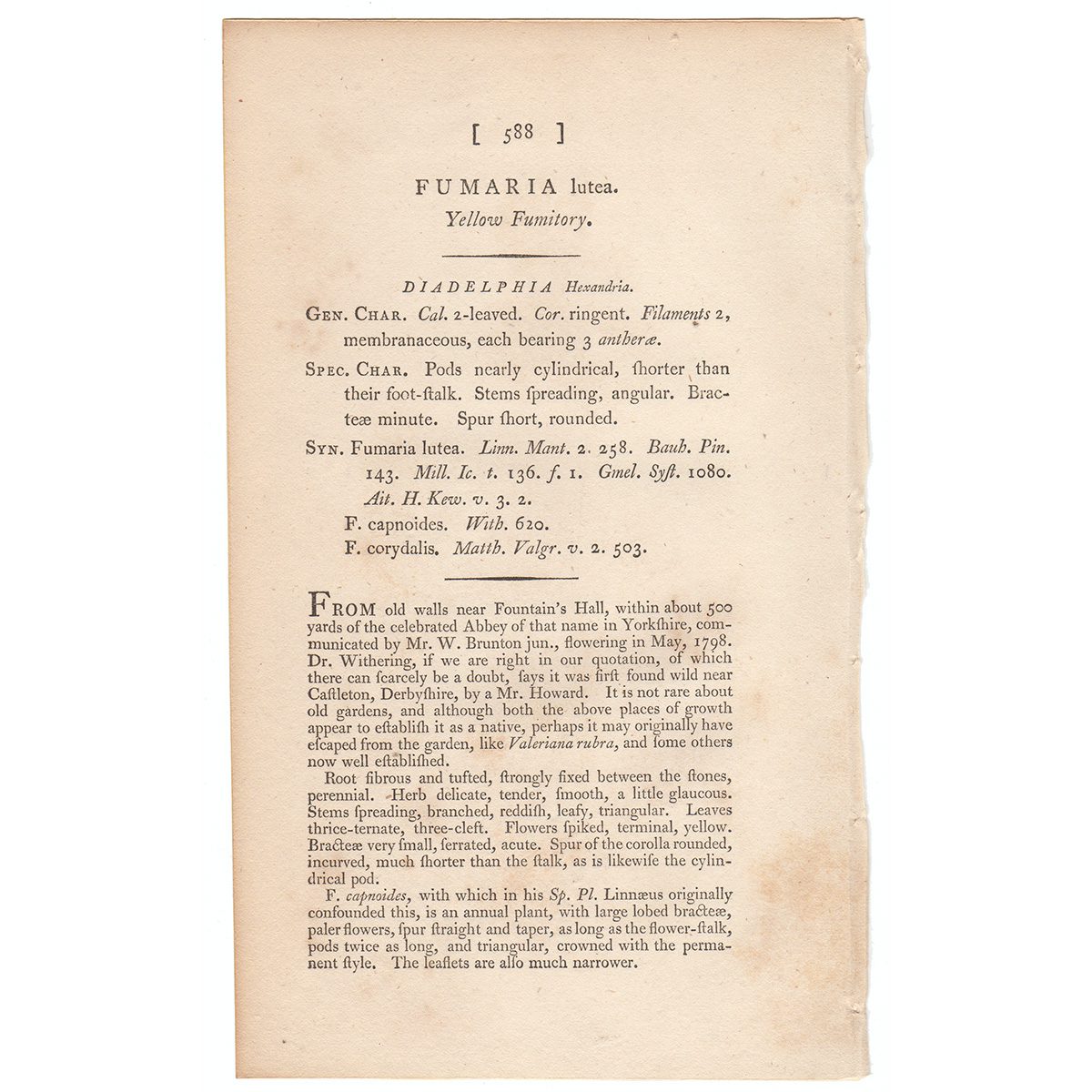 James Sowerby English Botany