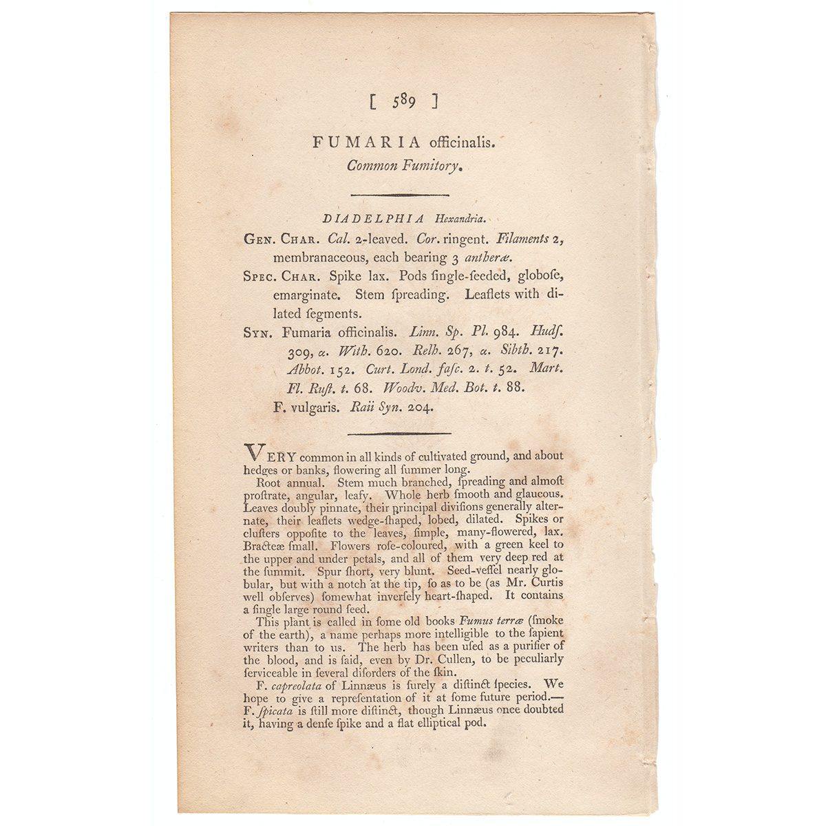 James Sowerby English Botany