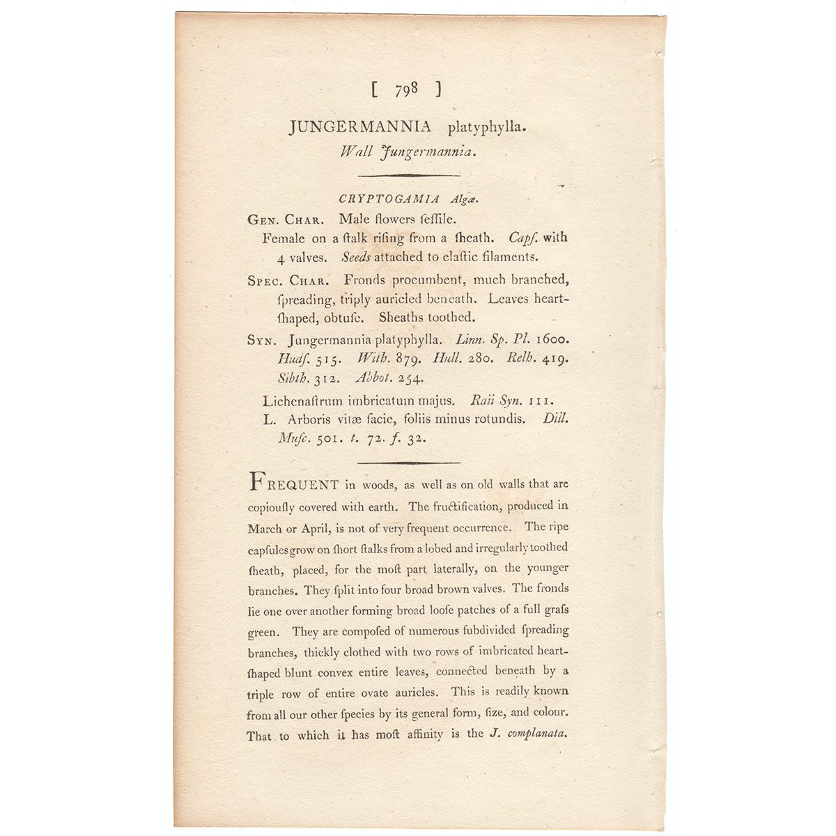 James Sowerby English Botany