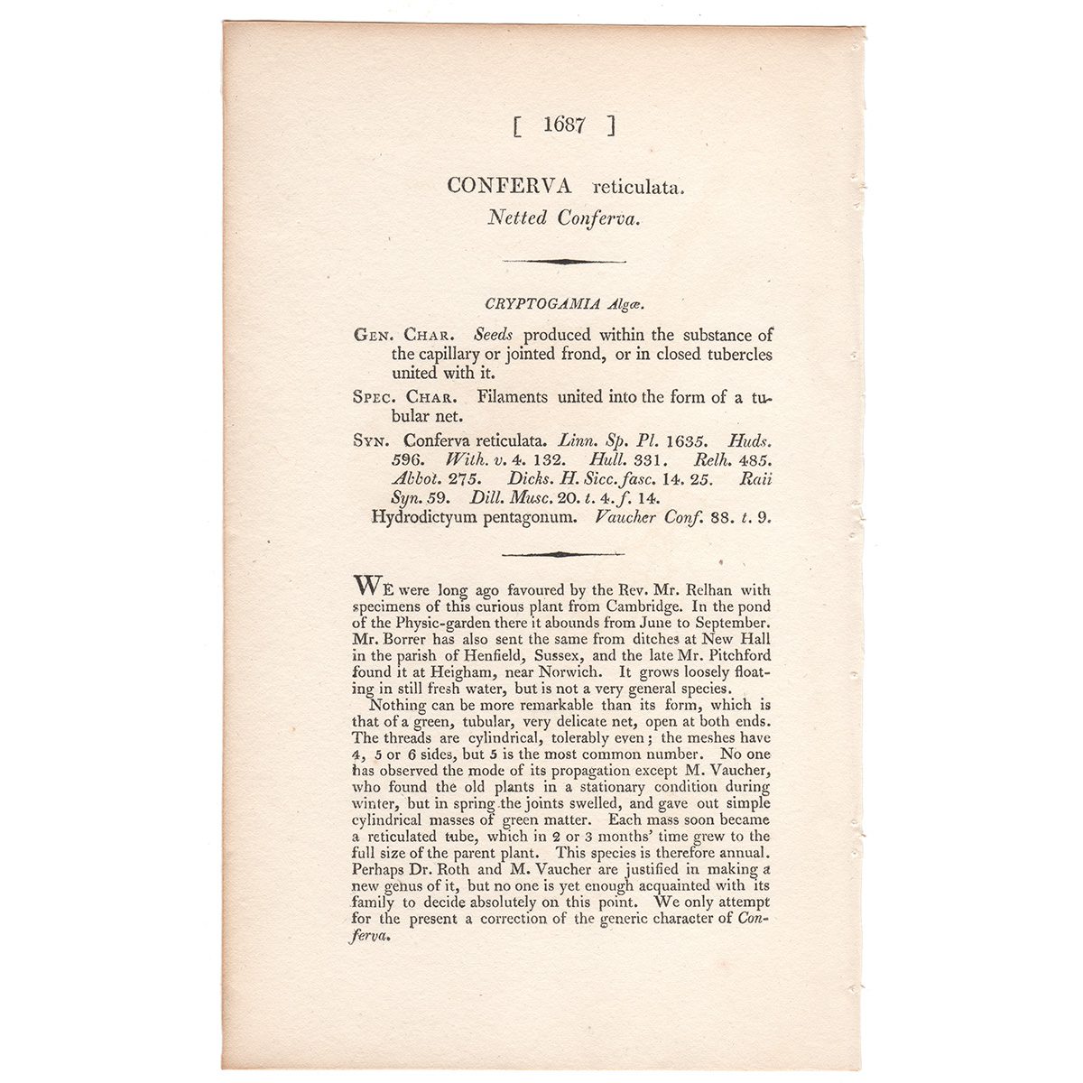 James Sowerby English Botany