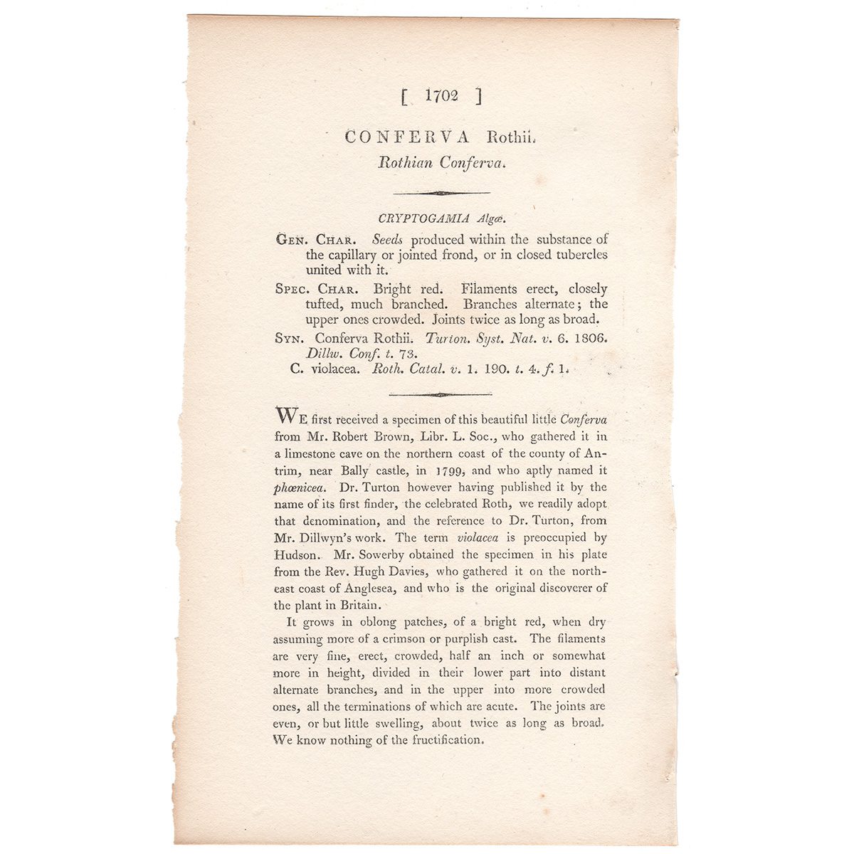 James Sowerby English Botany