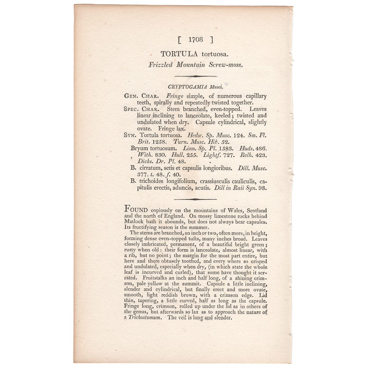 James Sowerby English Botany