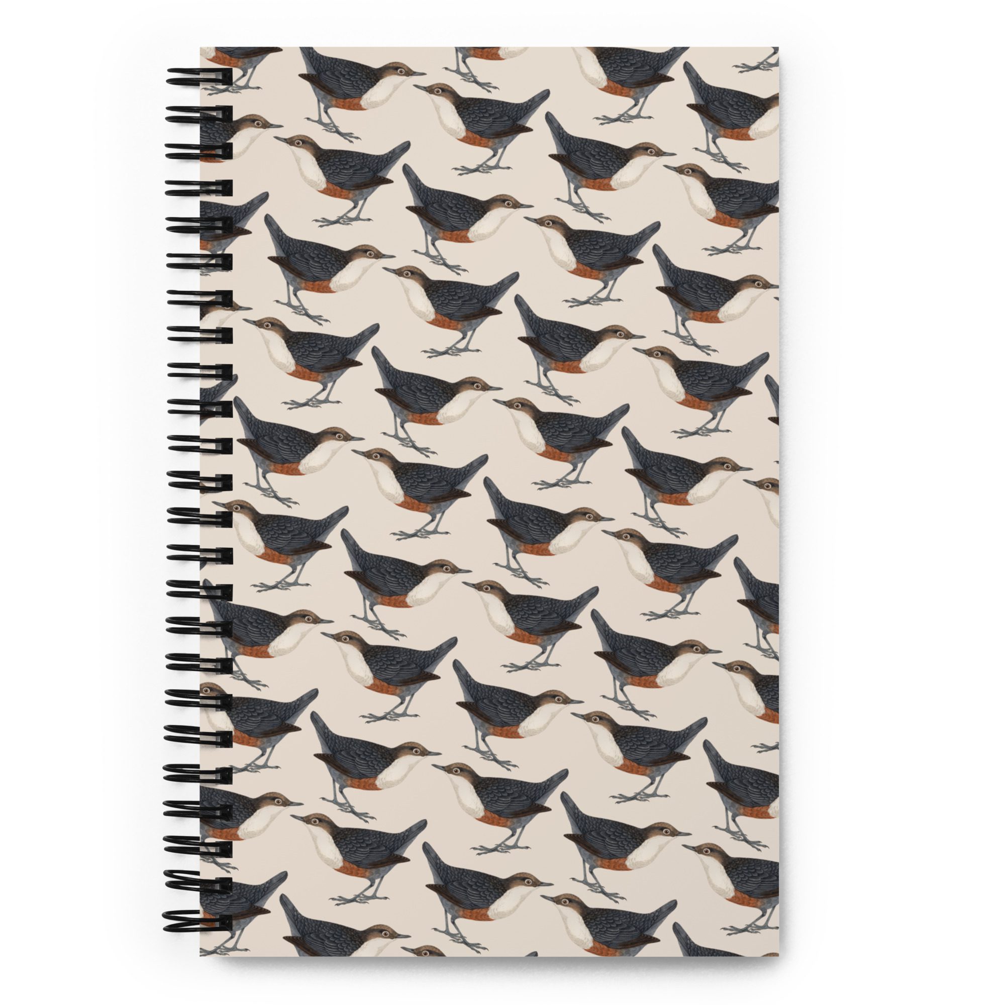 Spiral-Bound Journal - Dipper Birdwatching Collection