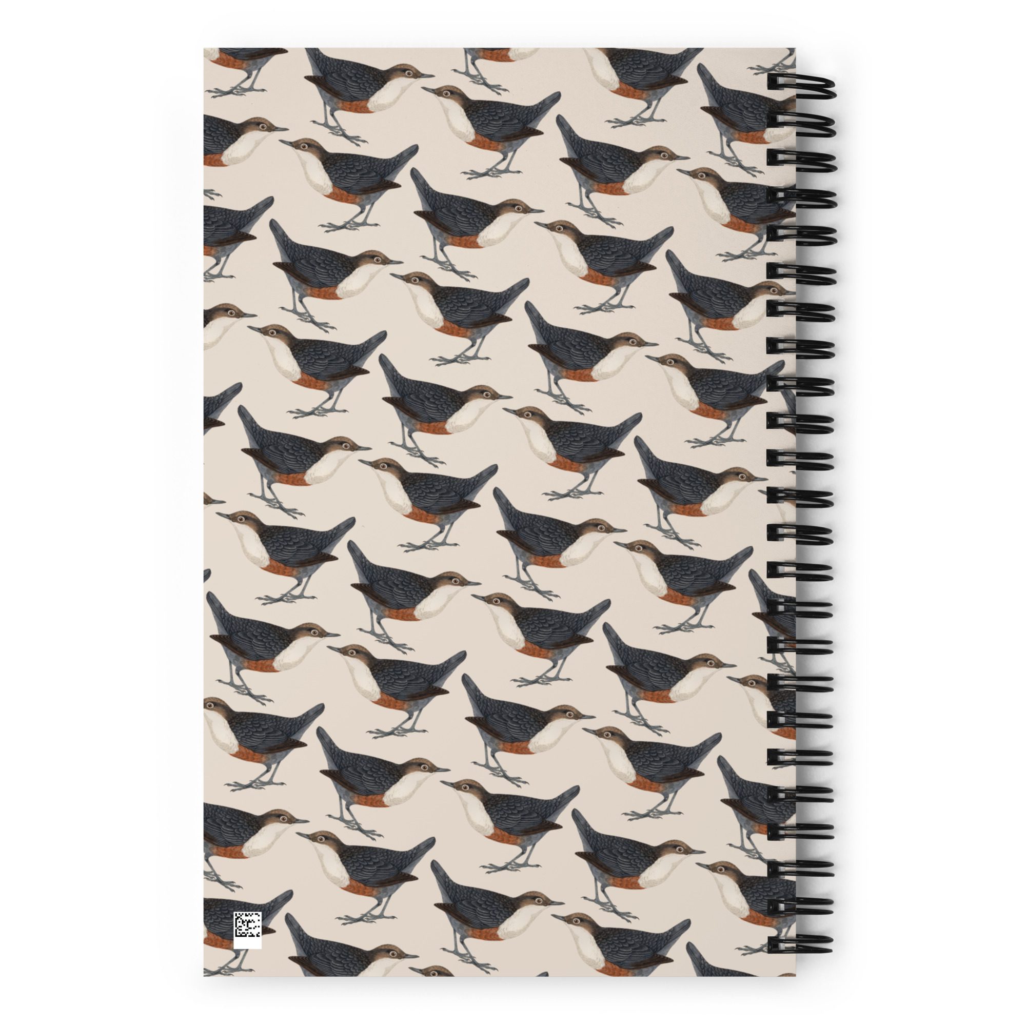 Spiral-Bound Journal - Dipper Birdwatching Collection