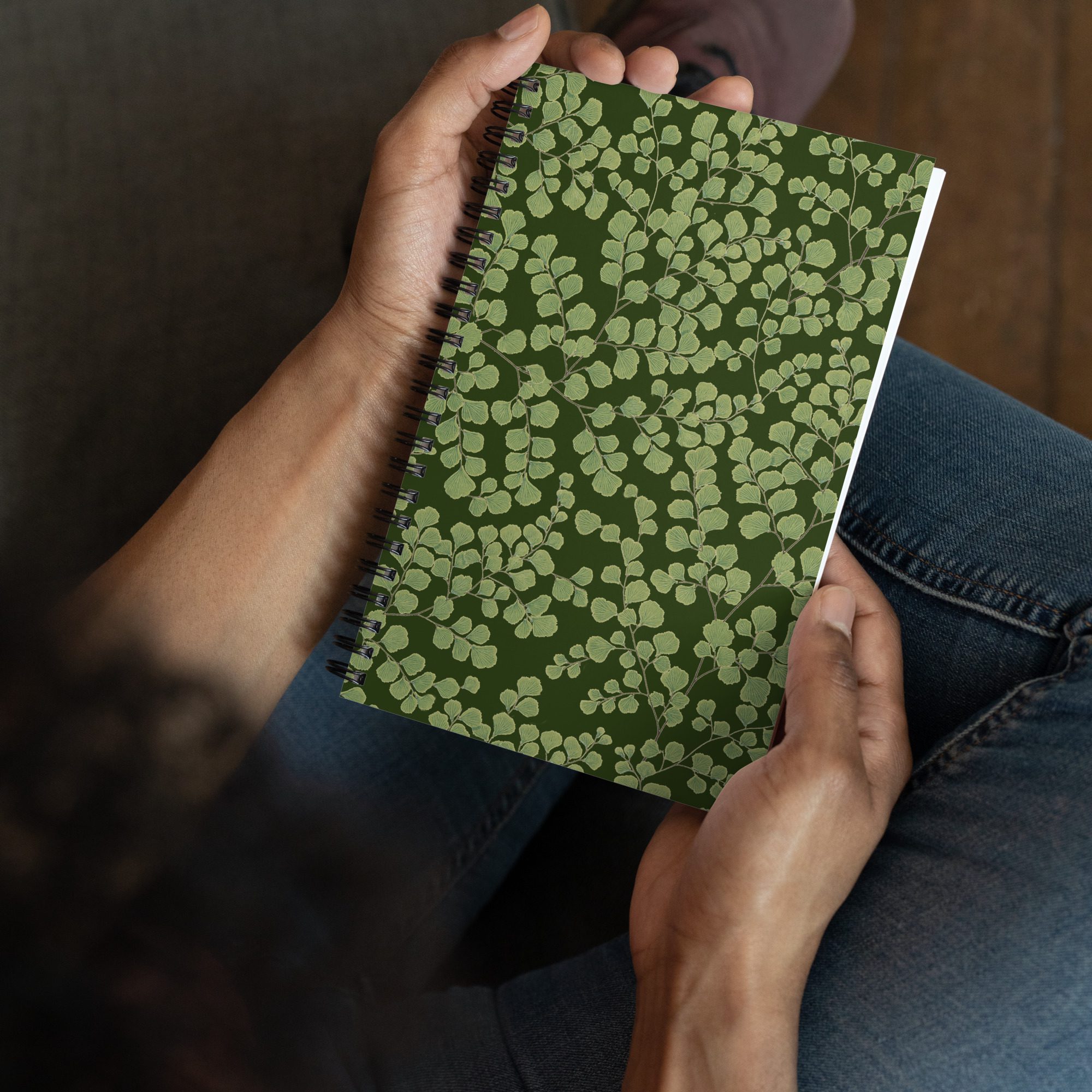 Spiral-Bound Journal - Maidenhair Fern Hiking Collection