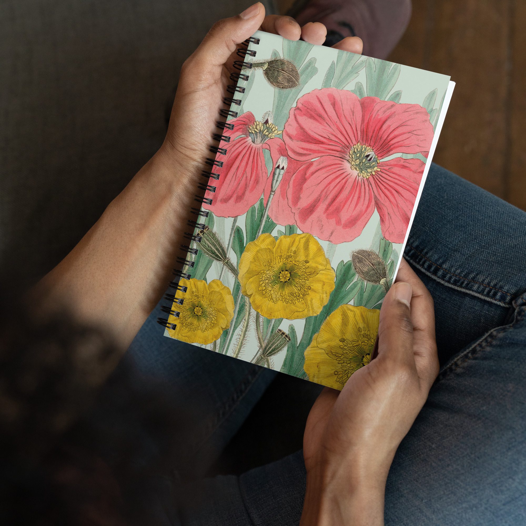 Spiral-Bound Journal - Summer Bouquet Gardening Collection