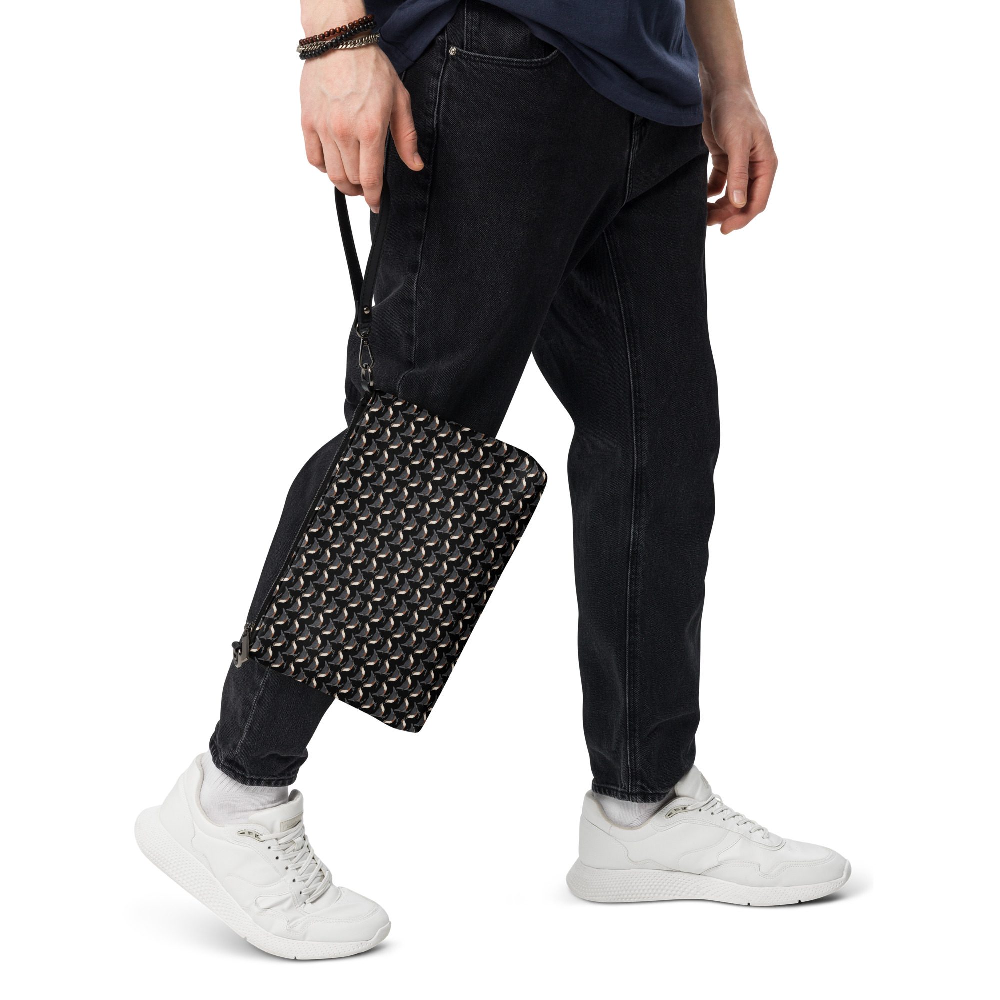 Crossbody Bag - Dipper Birdwatching Collection - Black