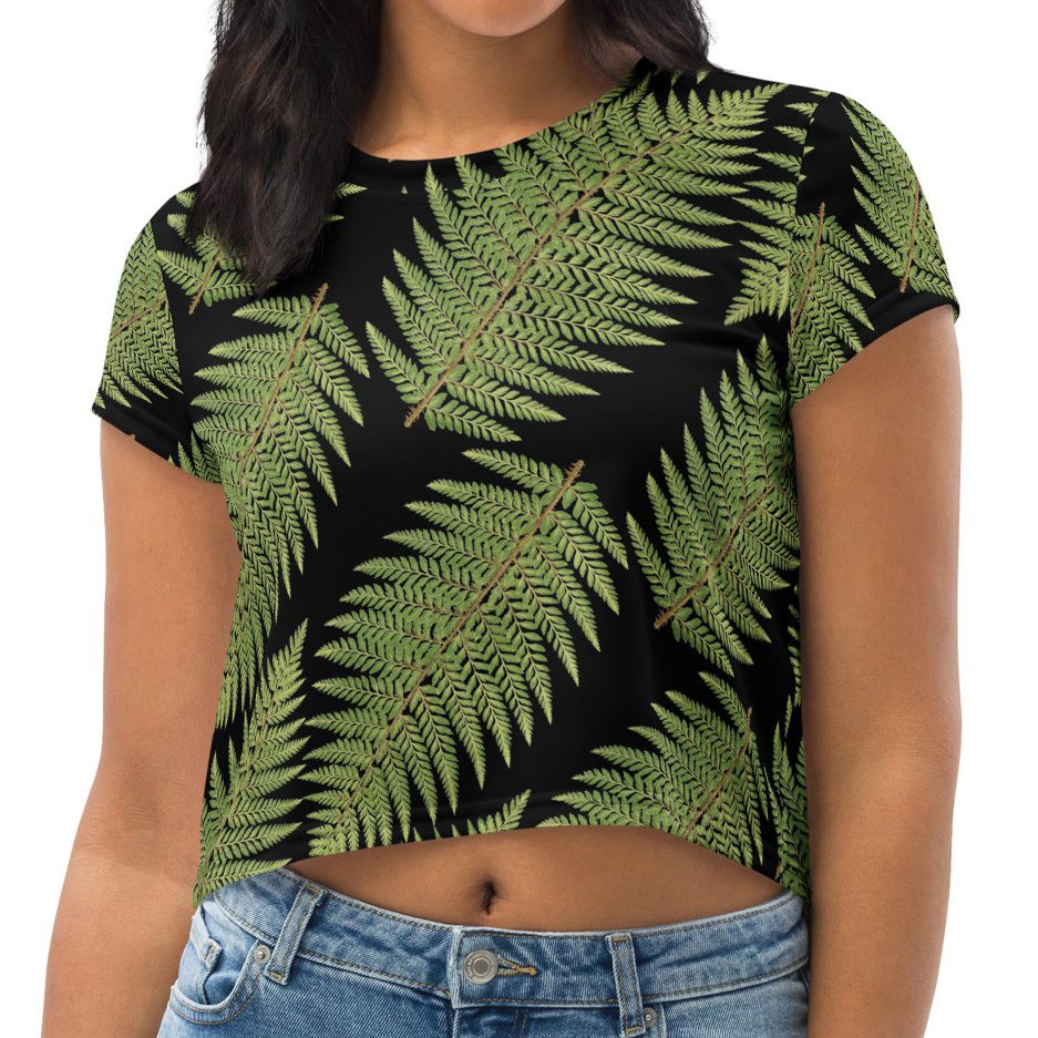 Cropped Short-sleeve T-shirt - Greenleaf Hiking Collection