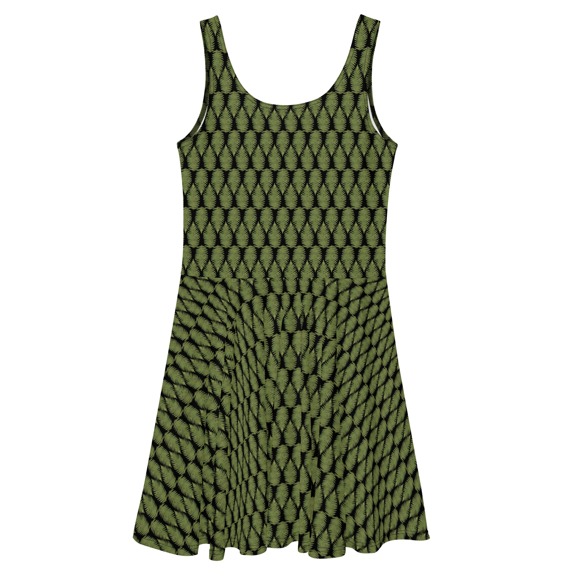 Sleeveless Mid-thigh Dress - Greenleaf Hiking Collection - Small