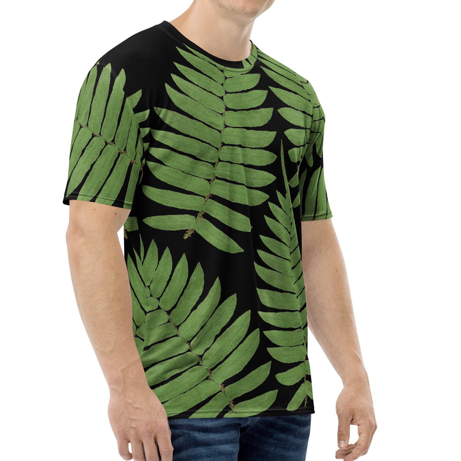 Men's T-shirt - Forest Fronds Hiking Collection