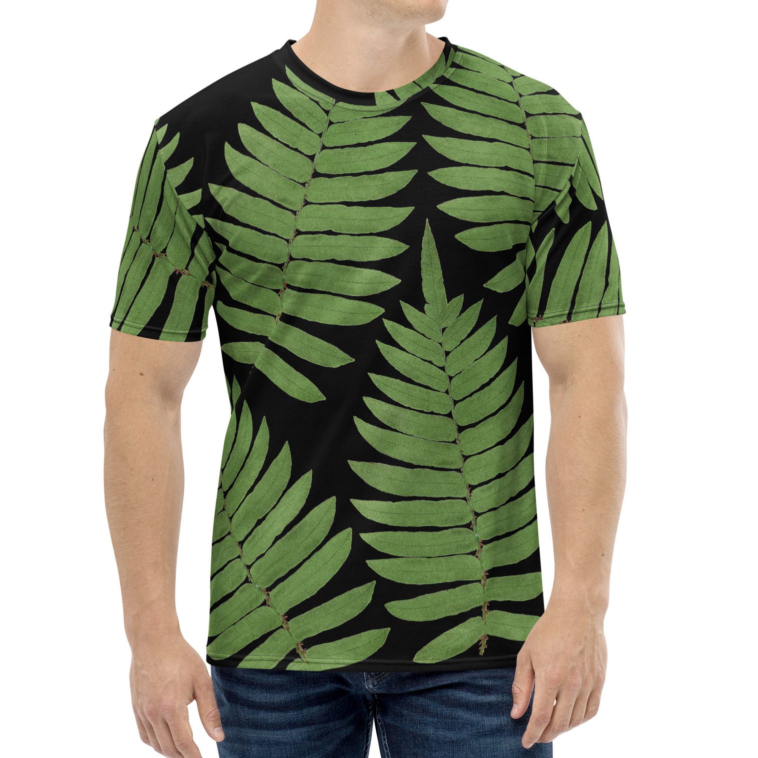 Men's T-shirt - Forest Fronds Hiking Collection