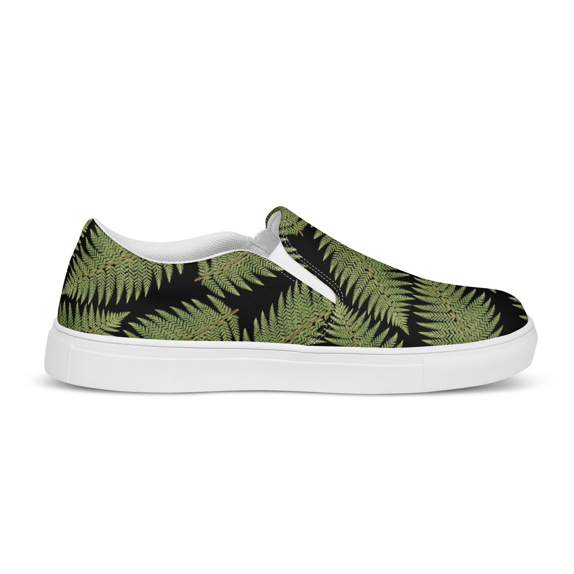 Men’s Slip-On Canvas Shoe - Greenleaf Fern Hiking Collection