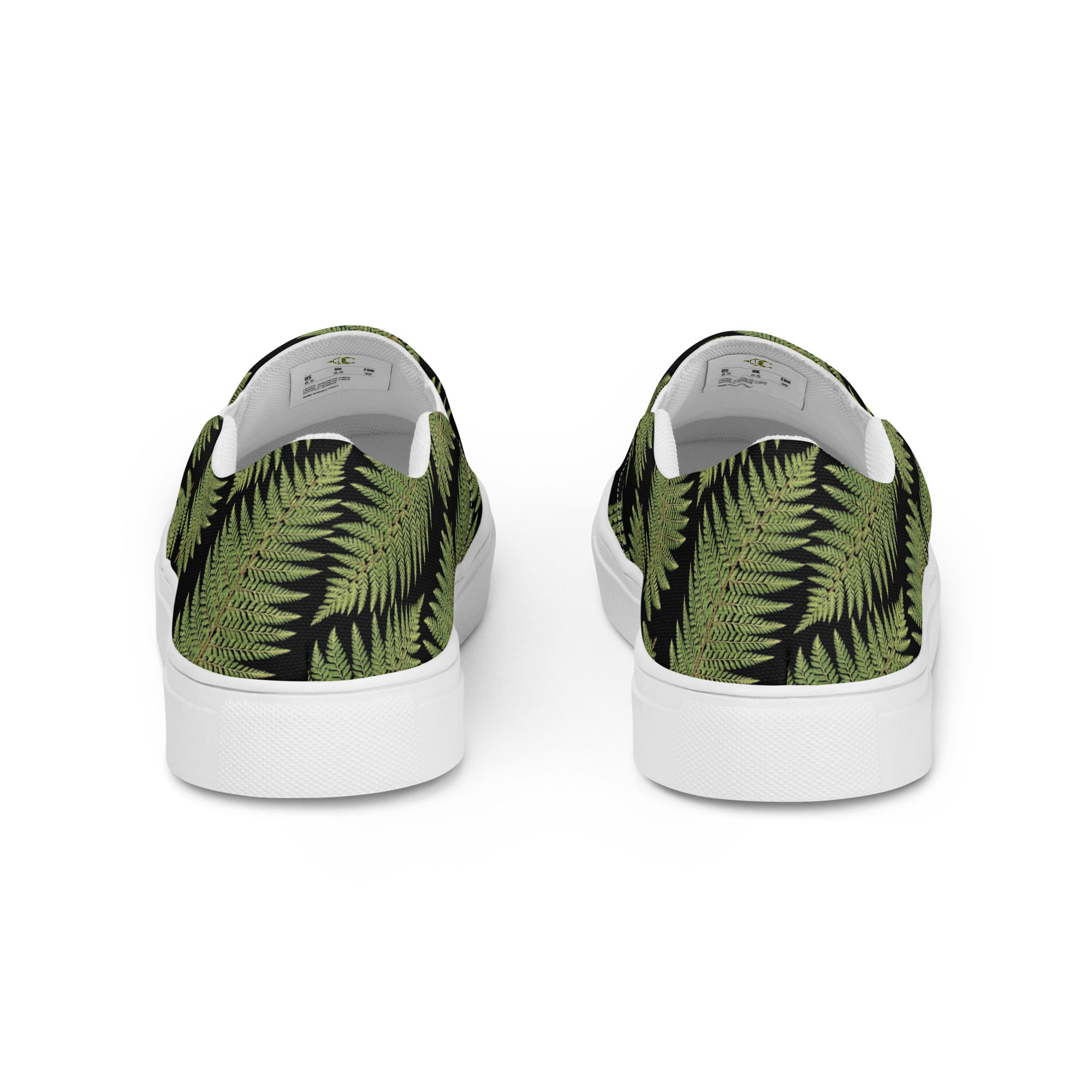 Women’s Slip-On Canvas Shoe - Greenleaf Fern Hiking Collection