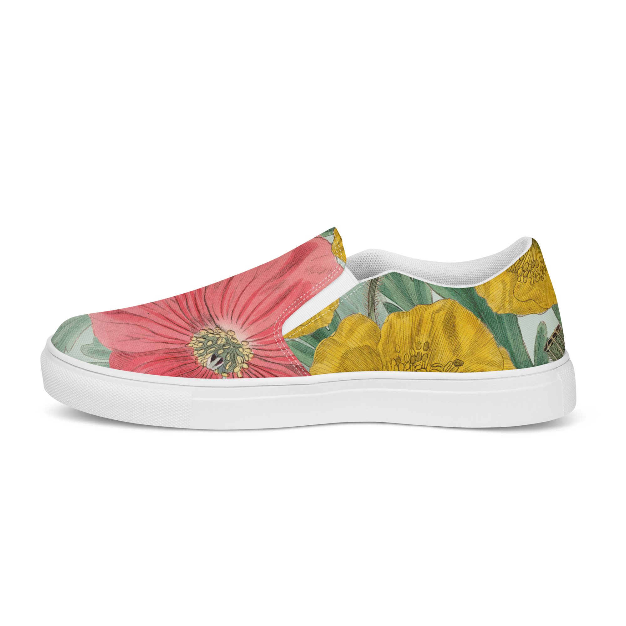Women’s Slip-On Canvas Shoe - Summer Bouquet Gardening Collection