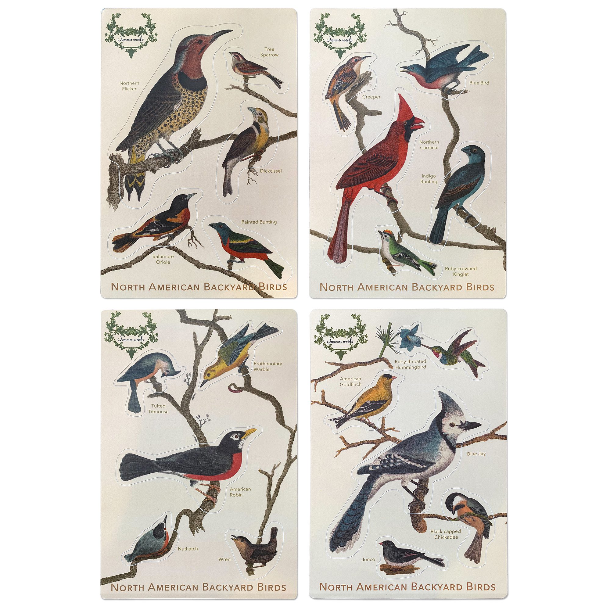 Song Birds Sticker Pack
