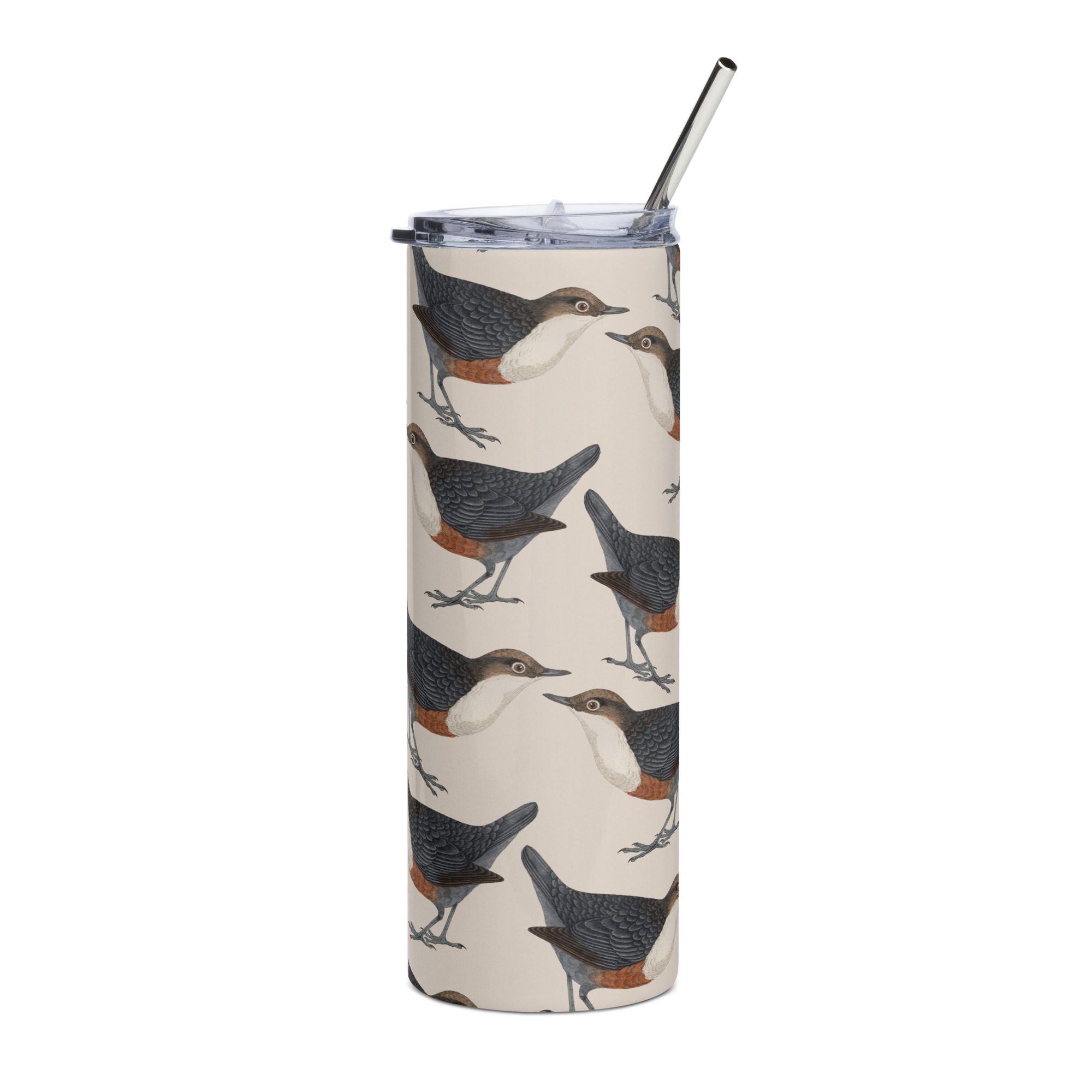 Stainless Steel Tumbler - Dipper Birdwatching Collection