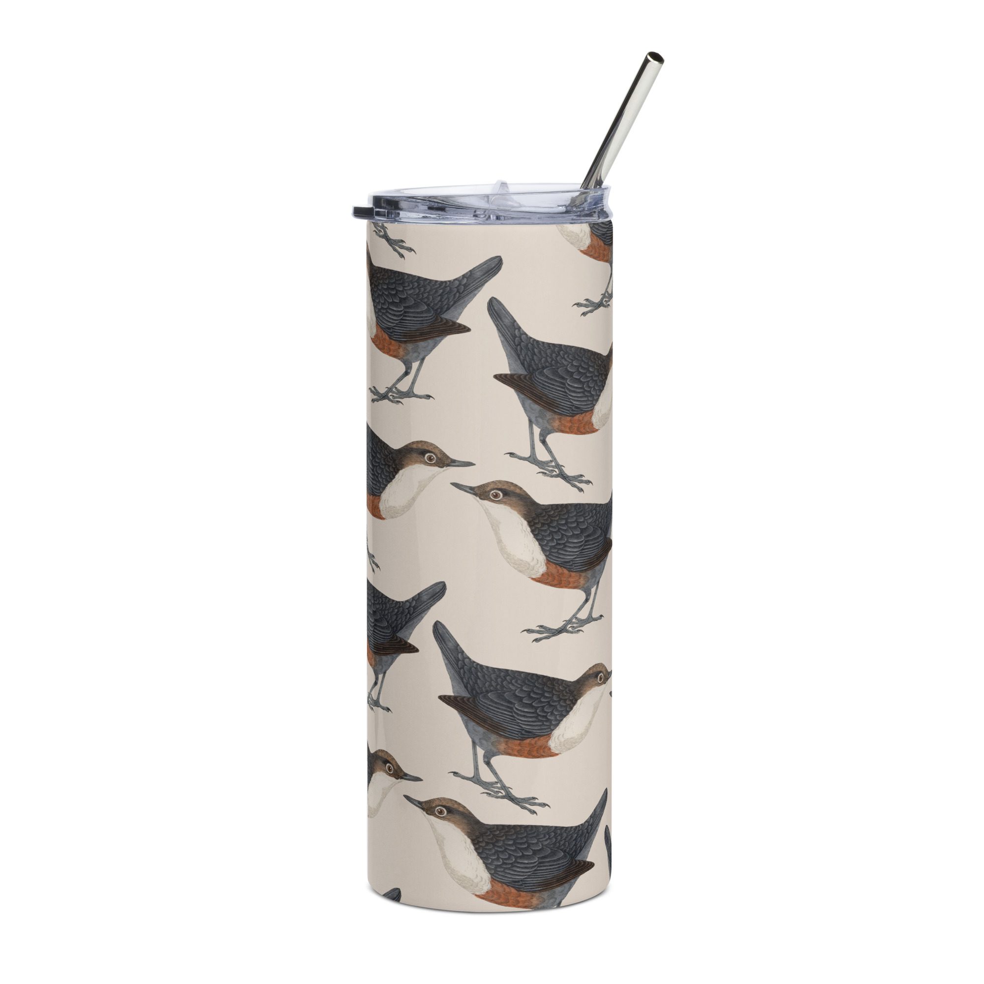 Stainless Steel Tumbler - Dipper Birdwatching Collection