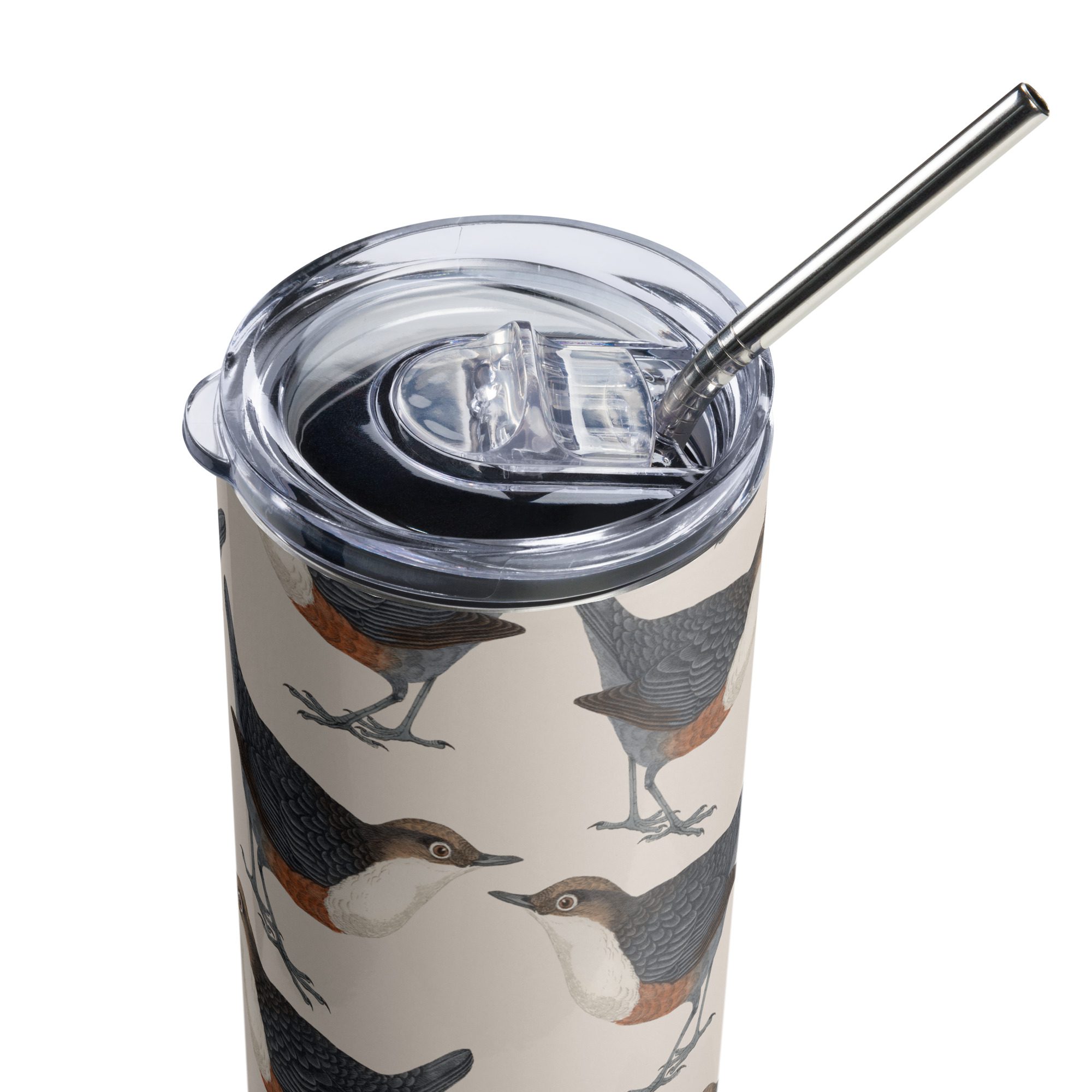 Stainless Steel Tumbler - Dipper Birdwatching Collection