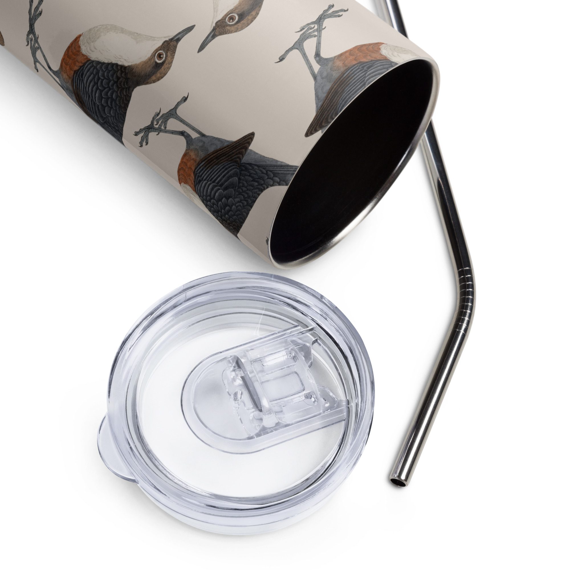Stainless Steel Tumbler - Dipper Birdwatching Collection