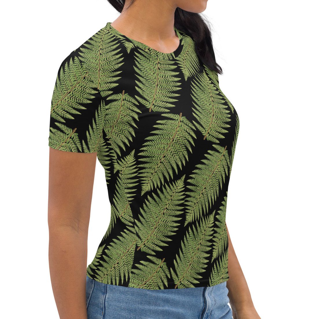 Women's Short-sleeve T-shirt - Greenleaf Fern Hiking Collection