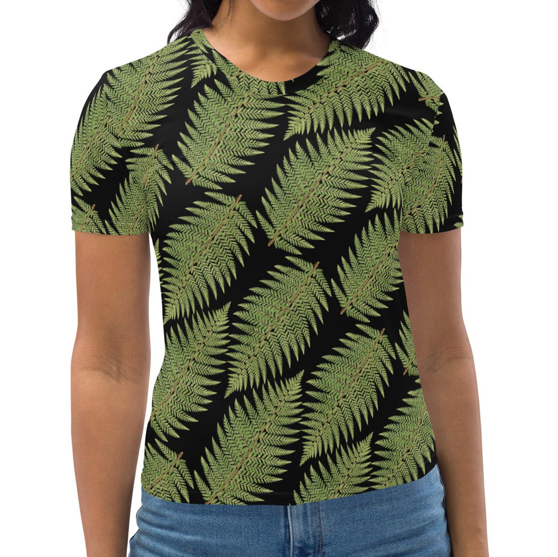 Women's Short-sleeve T-shirt - Greenleaf Fern Hiking Collection