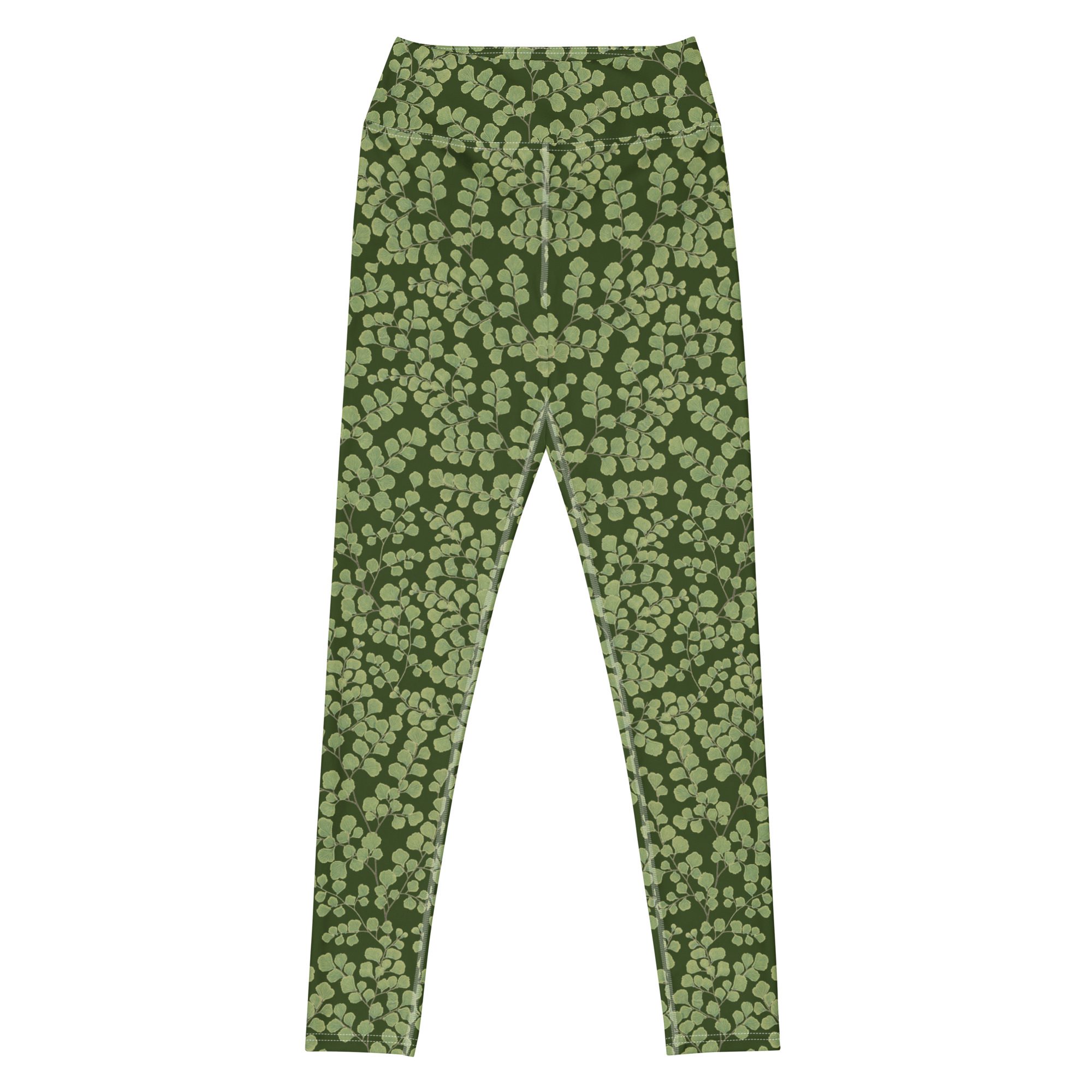 Yoga Leggings - Maidenhair Hiking Collection - Leaf Green