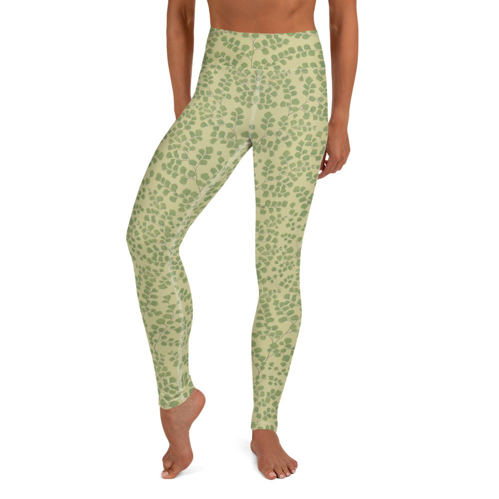 Yoga Leggings - Maidenhair Hiking Collection - Soft Yellow