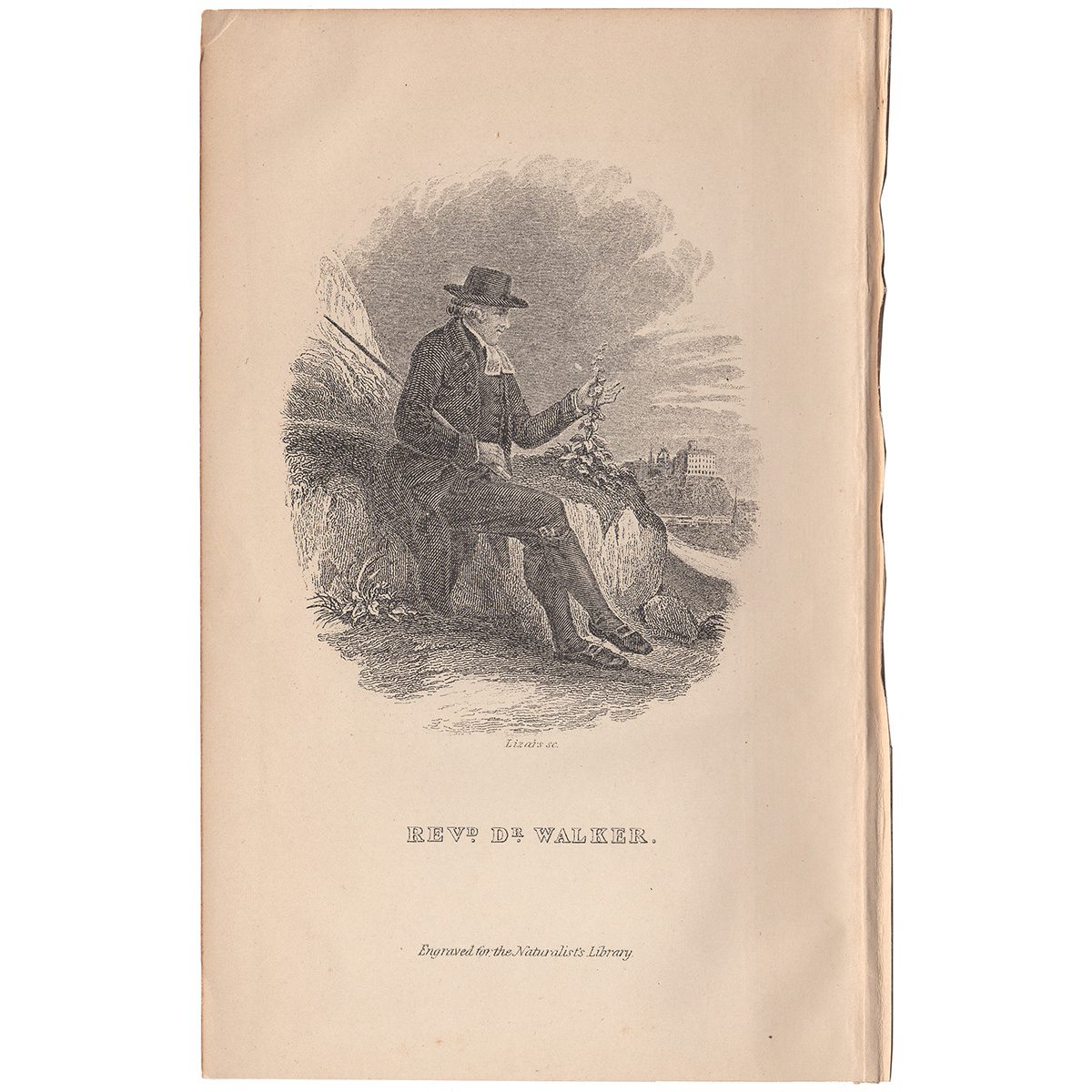 Jardine Naturalist's Library Portrait Memoir of John Walker, MD