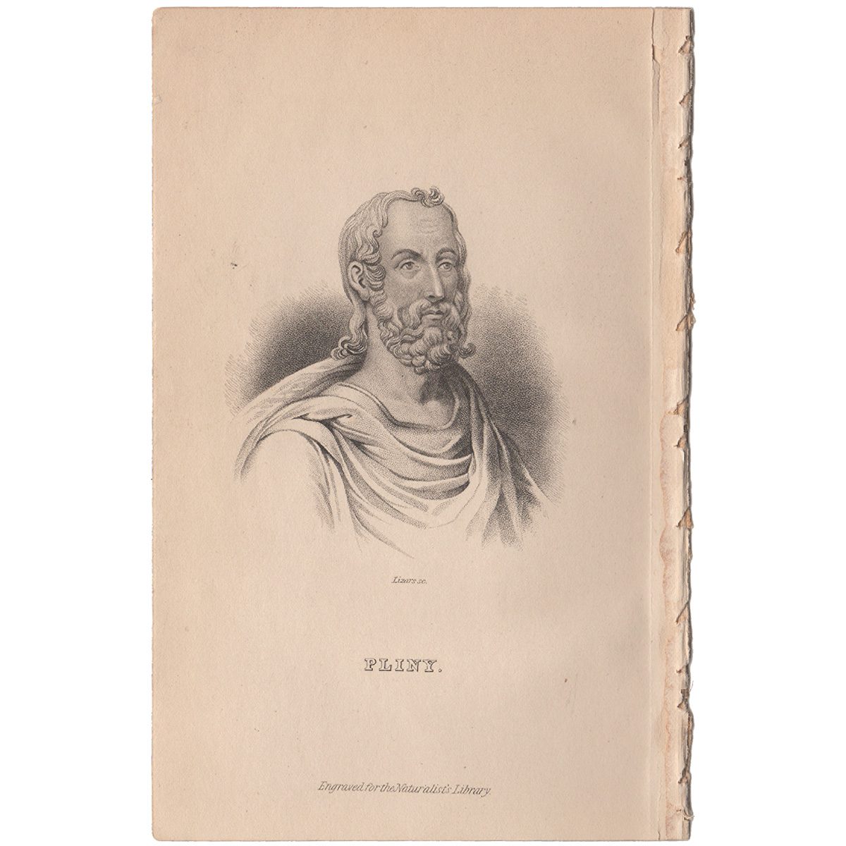 Jardine Naturalist's Library Portrait Memoir of Pliny